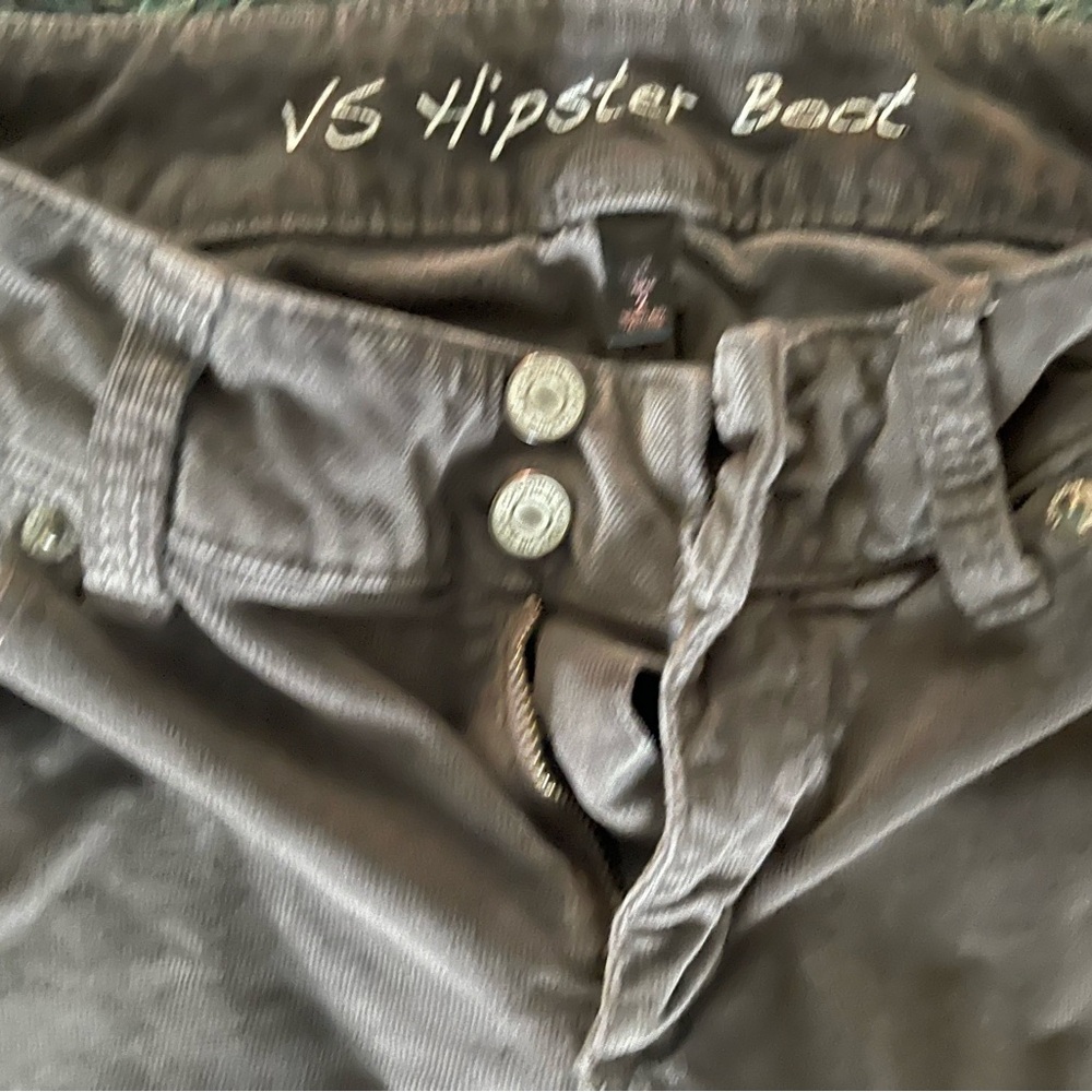 Victoria's Secret Gray corduroy Boot Cut Pants.